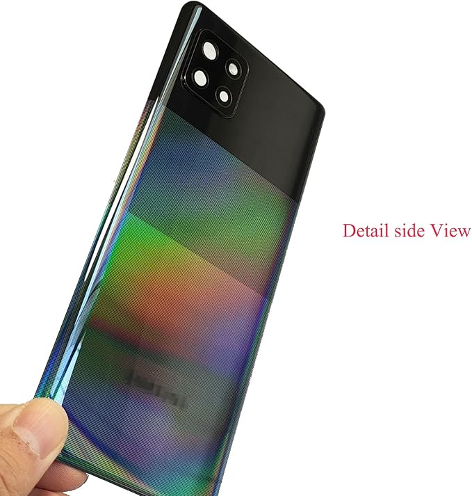 A426u Back Cover Replacement Rear Battery Housing Door Parts for Samsung Galaxy A42 5G A426u A426v US Version 6.6 Inch (Black) (not fit for A426 International Version)
