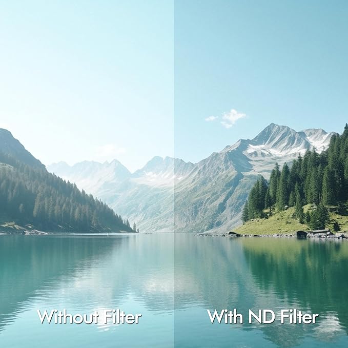 Magnetic Neutral Density Filter ND16 4 Stops for iPhone 17 Pro/Pro Max - Lens Protector for Phone Camera Accessories (Requires GiAi Magnetic Case - Sold Separately)