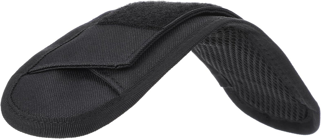 Xindojuz Extra Thick Shoulder Strap Pad, Black Shoulder Pad for Bag Strap, Soft Removable Backpack Pads Padded Shoulders Straps Fastener Cushions for Women Men Guitar Duffle Bag Straps Replacement