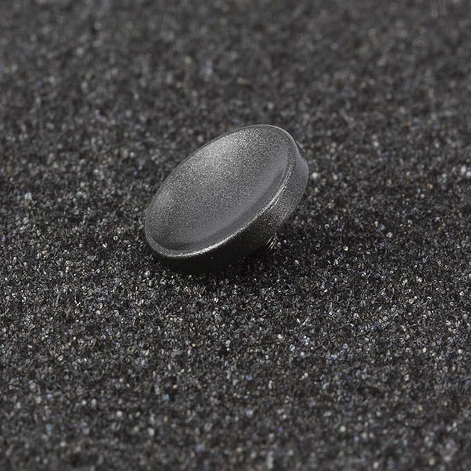 Haoge Metal Shutter Release Button for Canon F-1 Nikon ZF DF M2 F3 Olympus Pen-F PENF Fujifilm X-Pro2 XPro2 X-Pro3 XPro3 X-T30 XT30 X100F X100V XE5 XM5 Concave Surface Gray