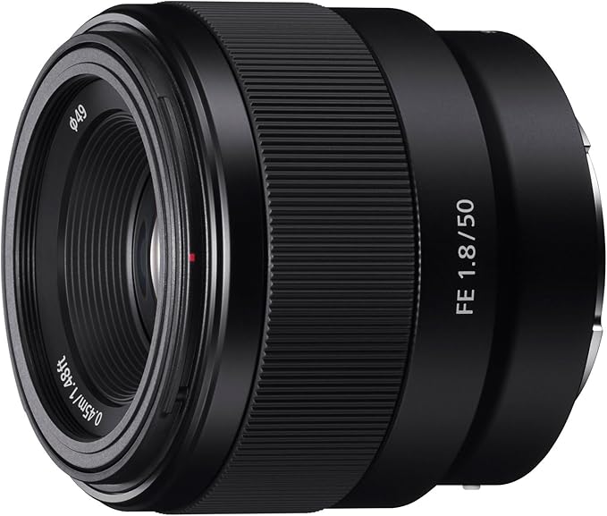 Sony ZV-E10 Mirrorless Alpha APS-C Vlog Camera Body and 50mm F1.8 Large Aperture FE Lens SEL50F18F ILCZV-E10/W White | Official Sony USA Partner Model | Bundle with Deco Gear Case + Extra Battery