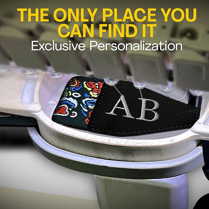Art Tribute Camera Strap for All DSLR and Mirrorless Cameras. Add Your Name Or Initials Make It a Personalized Gift