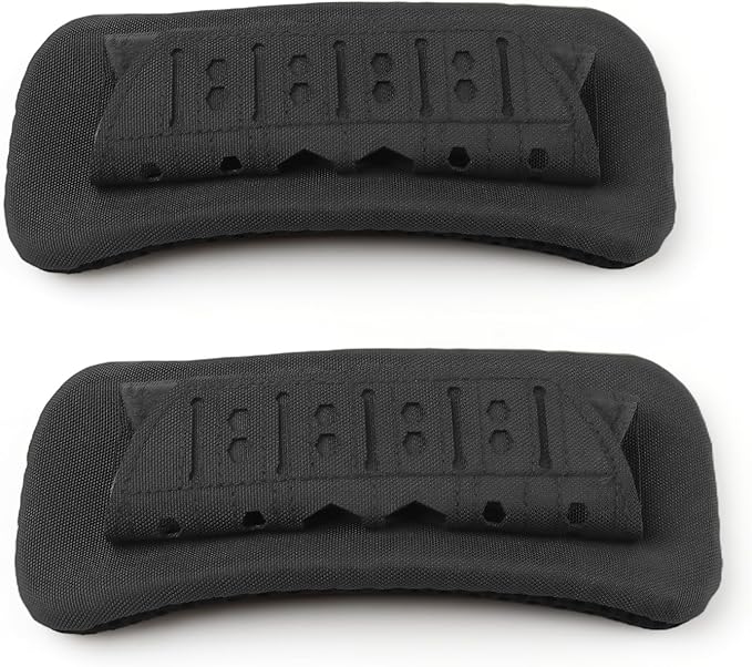 Archerest 2 Pack Tactical Plate Carrier Shoulder Pads, Soft Vest Shoulder Strap Cushion, Mesh Breathable Strap Pad for Backpack