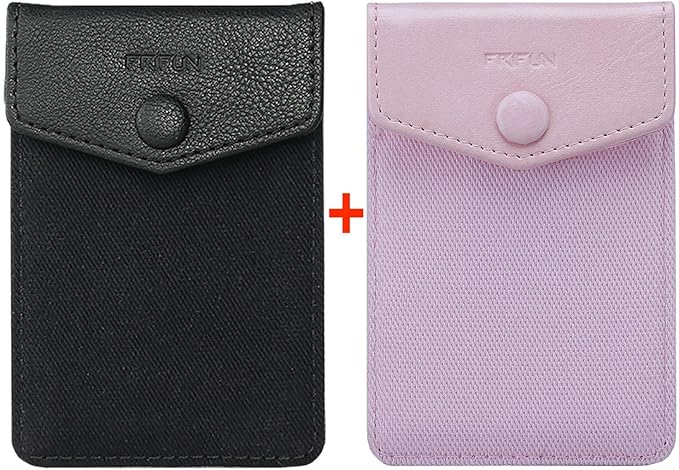 Ultra-Slim Self Adhesive Credit Card Leather Wallet