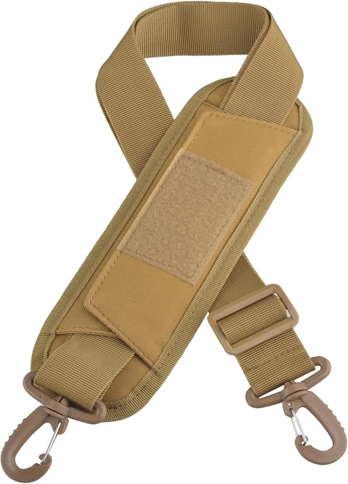 TRIWONDER Bag Shoulder Strap Replacement Adjustable Strap with Padded Metal Hooks for Crossbody Bags Messenger Bags Laptops