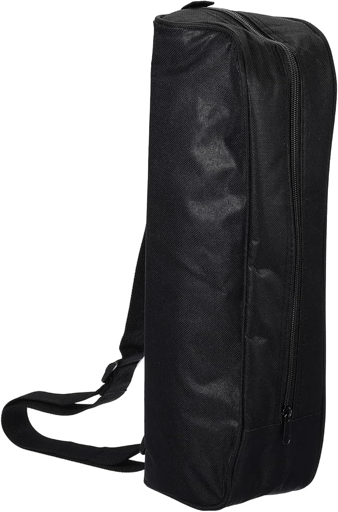 PATIKIL 16" x 4" x 5" Long Tripod Carrying Case Bag, Nylon Padded Carry Bag with Shoulder Strap for Camera Tripods Monopod Light Stand Microphone, Black
