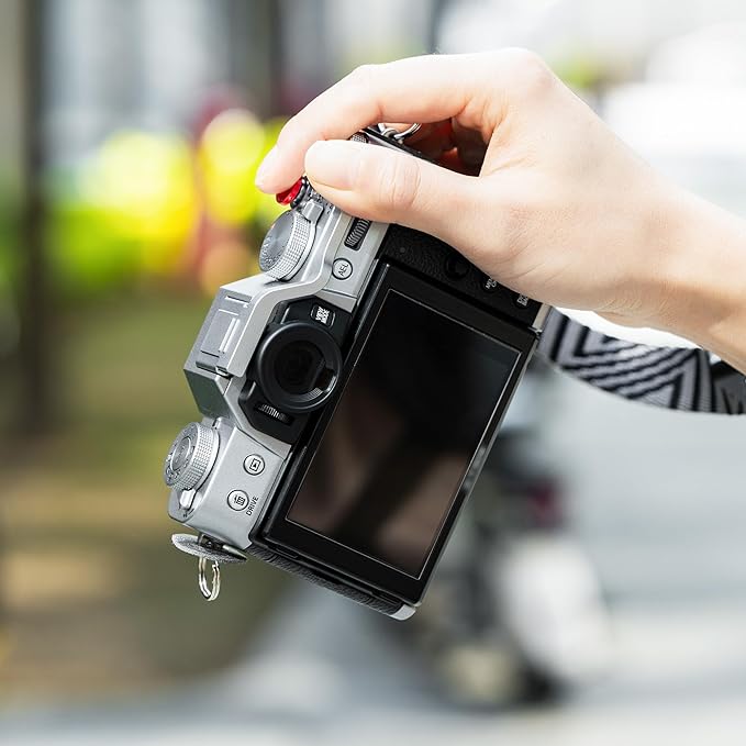 JJC Metal Thumb Grip & Soft Shutter Button for Fuji Fujifilm X-T30 III X-T30 II XT30 III XT30 X-T20 X-T10 Mirrorless Camera, Hot Shoe Cover Protector Thumb Rest for Stable Safe Hand Hold, Silver Color