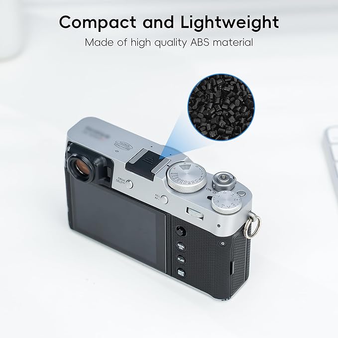 JJC 2 PCS Camera Hot Shoe Cover Cap Protector for Fujifilm Fuji X-M5 X-T5 X-T4 X-T3 X-T50 X-T30 II X100VI X100V X100 X-PRO3 X-PRO2 X-S20 X-S10 X-E4 X-E3 X-T200 X-T100 GFX100 II GFX100SII-Black