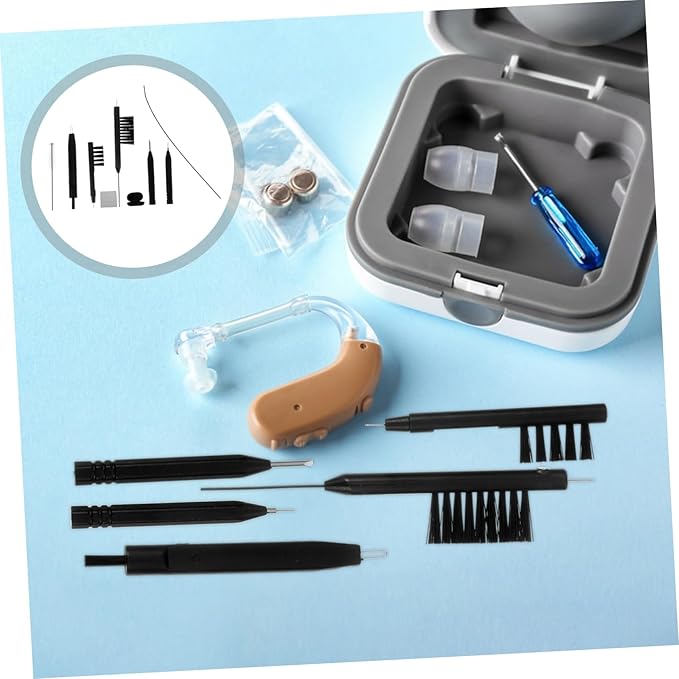 Baluue 1set Cleaning Essentials Kit Maintenance Set Brushes Dry Cleaning Cloth Ventilation Rod and Screwdriver for and Care