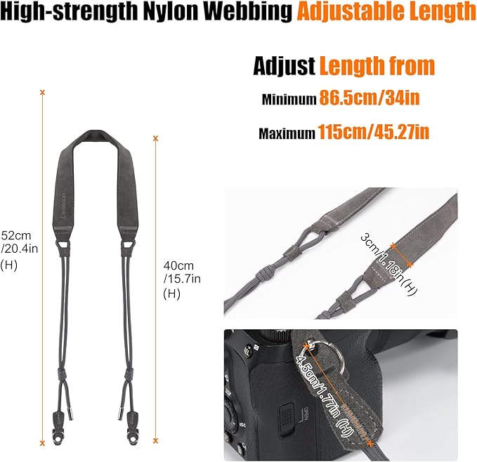 Cwatcun Photographer Camera Strap
