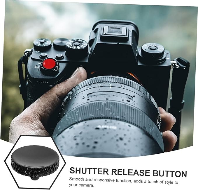 DOITOOL Sets Upgrade Your Camera Soft Metal Shutter Button Concave for Easy Installation Precision Pcs