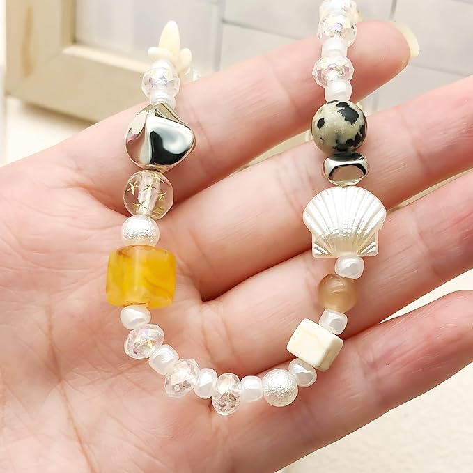 Beaded Camera Wrist Strap Cute Digital Camera Charm Lanyard Phone Chain Keychain Beaded Phone Lanyard Bag Charm