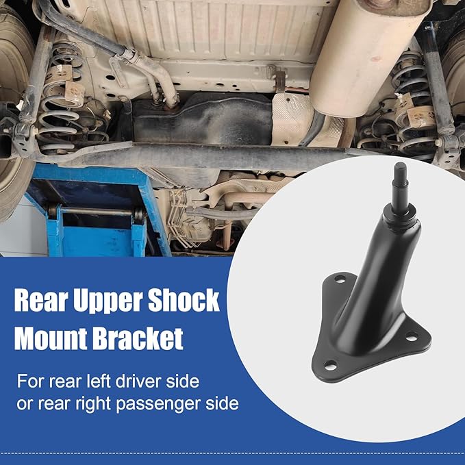 Rear Upper Shock Strut Mount Bracket Kit Compatible with 1983-2011 Ford Ranger & Mazda B2300 B2500 B3000 B4000 E3TZ-18169-A 924-408 Shock Absorber Upper Bracket w/Install Bolts Metal