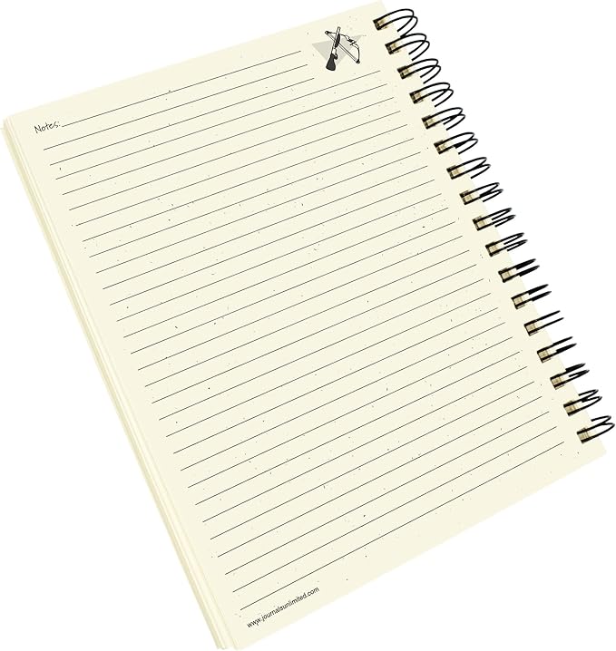 Write it Down series by Journals Unlimited, Guided Journal, Hunting, The Hunter's Journal, Full-size 7.5"x 9", Kraft Hard Cover, Made in USA