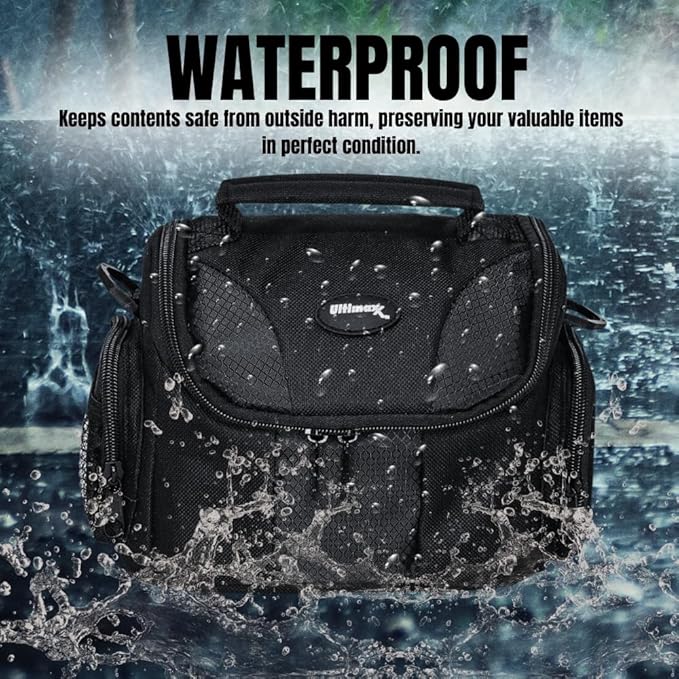 Ultimaxx Medium Carrying Case/Gadget Bag for Sony,Nikon, Canon, Olympus, Pentax, Panasonic, Samsung & Many More SLR Cameras & Camcorders