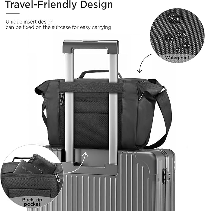 TAAOKA Camera Sling Bag, Waterproof Camera Case with Tripod Holder, DSLR/SLR/Mirrorless Cameras Shoulder Bag, Crossbody Camera Bags for Photography (Black)