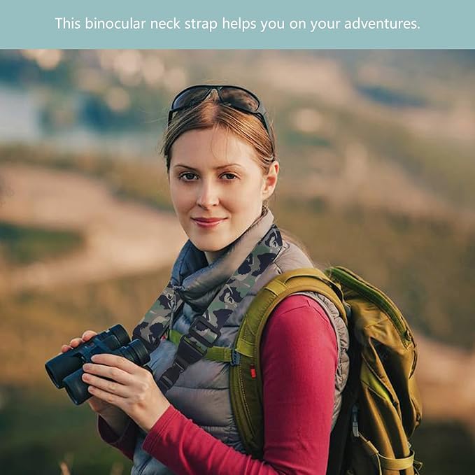 Adjustable Shoulder Strap:Comfortable iPad Strap Nylon Neck Lanyard for iPad/Samsung Tablet Case,Camera Binocular Crossbody Laptop Luggage Bag(Camouflage color)