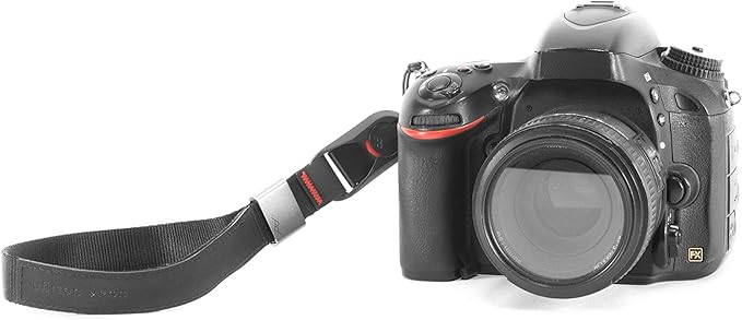 Peak Design Cuff Camera Wrist Strap, Compatible with DSLR, Compact and Point-and-Shoot Cameras, Low Profile, Quick Release