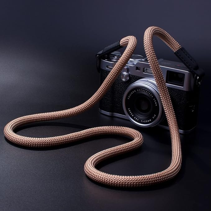 Vintage Camera Neck Strap,Nylon Rope Camera Shoulder Straps for Photographers Film DSLR