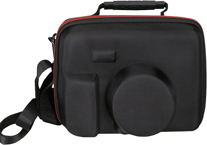 FBLFOBELI Hard Carrying Case For Fujifilm Instax Wide 300 Instant Film Camera, Portable Travel Shockproof Camera Storage Bag With Shoulder Strap (Case Only)