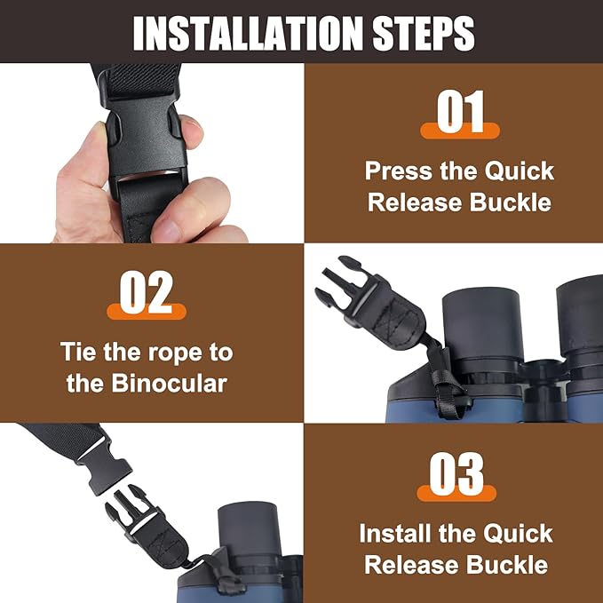 HUNTPAL Binocular Harness Strap for Hunting and Birding Wacthing, X-shaped Decompression Cross Body, Fit for Rangefinder