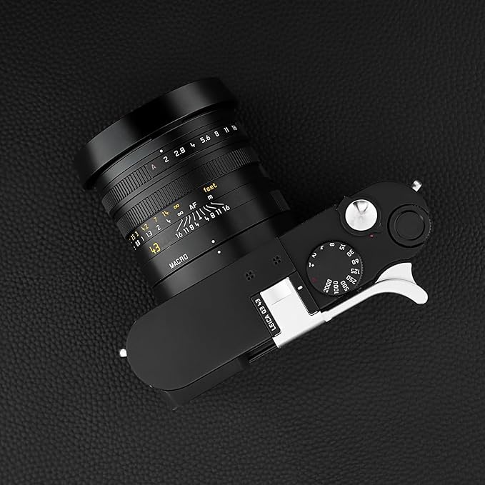 Haoge LH-LQ Metal Lens Hood Shade with Cap for Leica Q3 Q3-43 Q2 Q-P QP q Typ 116 Typ116 Camera Black