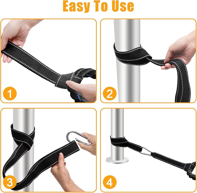Battle Rope Anchor Strap Kit Accessories for Home Gym Outdoor Muscle Workout Equipment
