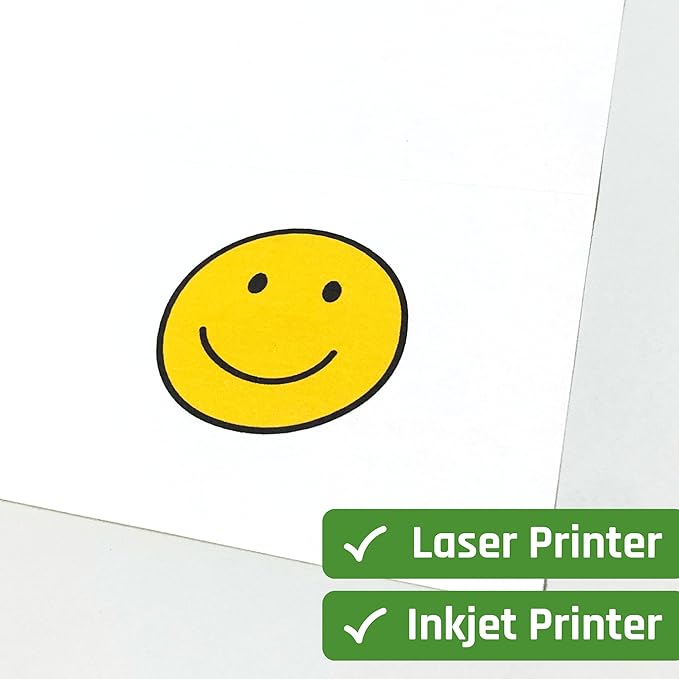 200 Sheets - Large Shipping Address Labels, Mailing Label Stickers for Packages, Storage Bins - 4 per Sheet, 800 Pieces