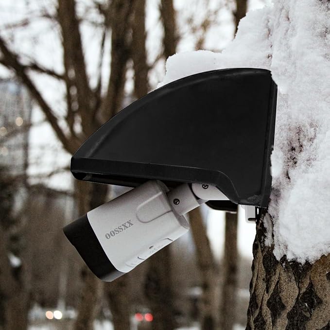 Universal Security Camera Sun Rain Cover Shield Cover Shield for Surveillance Camara Protective Roof for Dome/Bullet Outdoor Camera