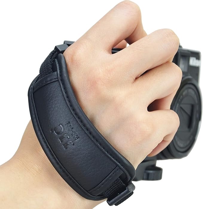 JJC Camera Hand Grip Strap for Canon EOS R8 R10 R7 R5 C R6 Mark III II R RP 90D 5DM4 Rebel T7 T8i T7i T6i T6 SL3 4000D Sony A6700 ZR Z30 Coolpix P950 P900 for Panasonic Lumix GX85 G85 GH4 G100 FZ80