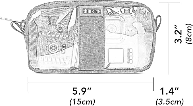 Think Tank Cable Management 5 - Electronics, Accessories, and Gear Organizer Pouch - Small