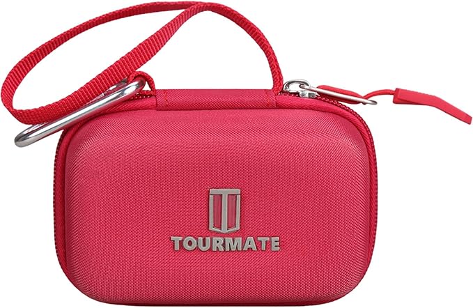 Hard Storage Case for CAMKORY/VAHOIALD/QONGUDS/Fleafer/WONNIE/VYNCS/SMARTKLIK/Rovemre/YiFuar/Focusify/Canon PowerShot 180 190/Sony DSCW800 830 Digital Camera(Case Only) (Rose Red)