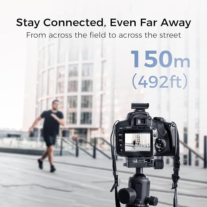 YRF Mic 2 (2 TX + 1 RX + Charging Case), mini Wireless Lavalier Microphone for iPhone Android/Tablets, Intelligent Noise Cancelling for Video Recording Podcast (M15)