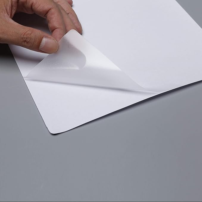 Optiazure Self-Seal Laminating Sheets 9.1"x11.8" Inches, 3mil 50Pack, Letter Size, Single Sided