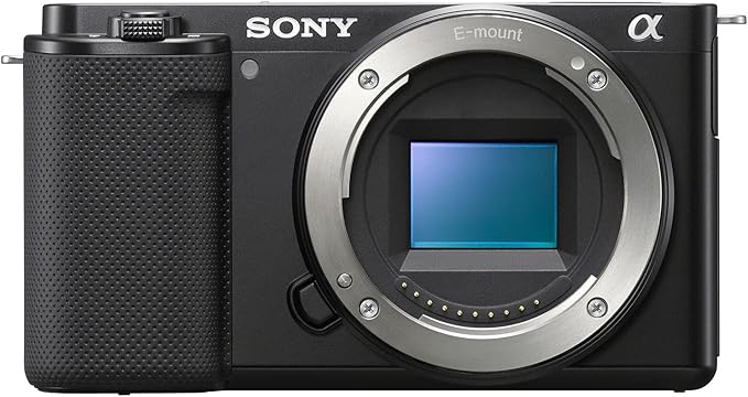 Sony ZV-E10 Mirrorless Alpha APS-C Interchangeable Lens Vlog Camera Body ILCZV-E10/B Black Bundle with CPS 2 YR Extended Protection Pack + Deco Gear Case + 128GB Memory Card & Accessories Kit