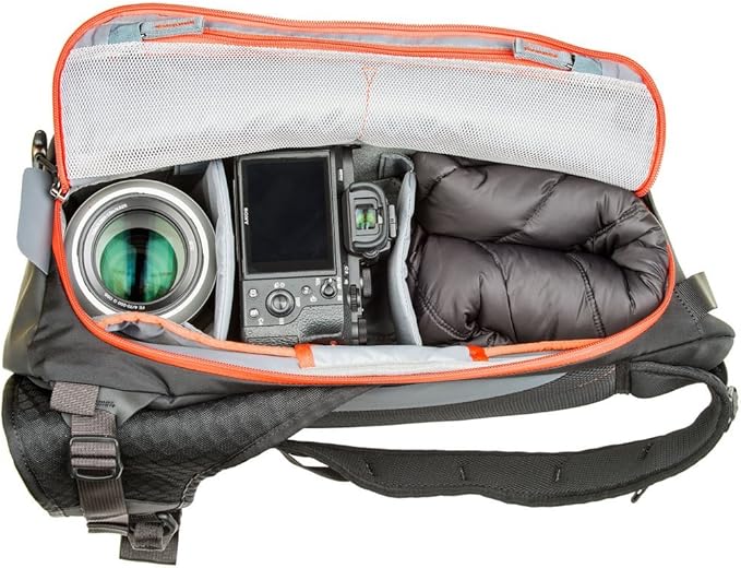 MindShift Think Tank PhotoCross 13 Sling Bag for DSLR and Mirrorless Camera, 11 Liters (Orange Ember)