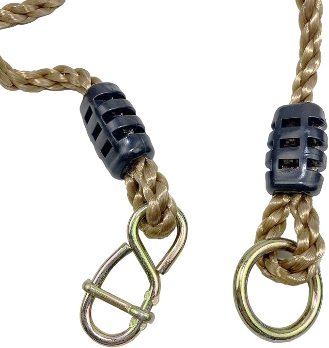 Tree Swing, Adjustable Hammock Hangings Safer Nylon Rope,Tree Swing Hanging Strap Kit, Holds Up to 650 Lbs, 6 Feet, Pack of 2