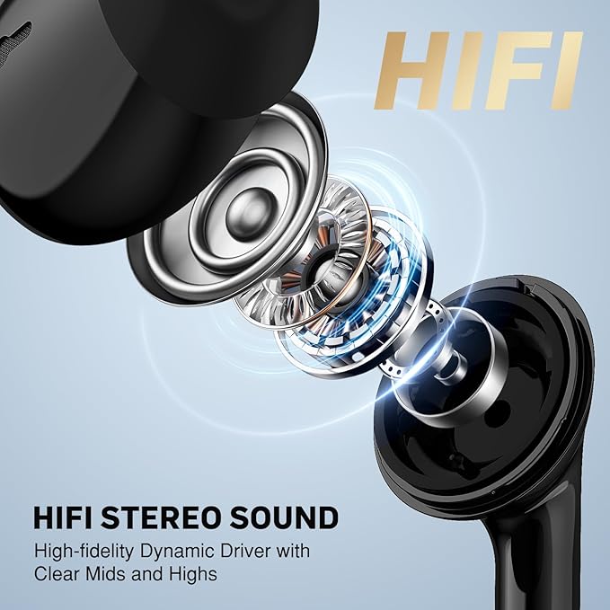 Wired Earbuds 3 EQ Mode USB C Headphones HiFi Bass Sound Type C Earphones Corded USBC Plug in Ear Buds for iPhone 17 Air 16 Pro Max 15 for Samsung/Galaxy S26 S25 S24 for Google/Pixel 10 9 8 Black