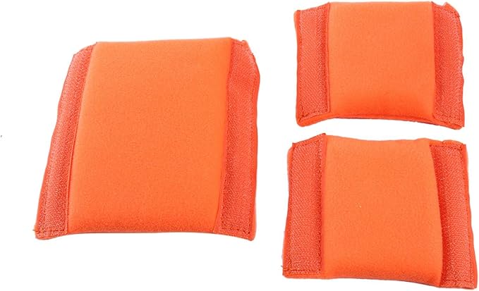 Qinlorgo Camera Insert Bag, Nylon + Velvet DSLR Camera Bag Camera Protect Bag Camera Purse Camera Sleeve 24x12x18cm for SLR Camera Professionals(Orange)