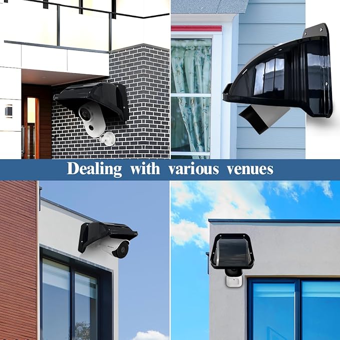 Universal Security Camera Sun Rain Cover Shield Cover Shield for Surveillance Camara Protective Roof for Dome/Bullet Outdoor Camera