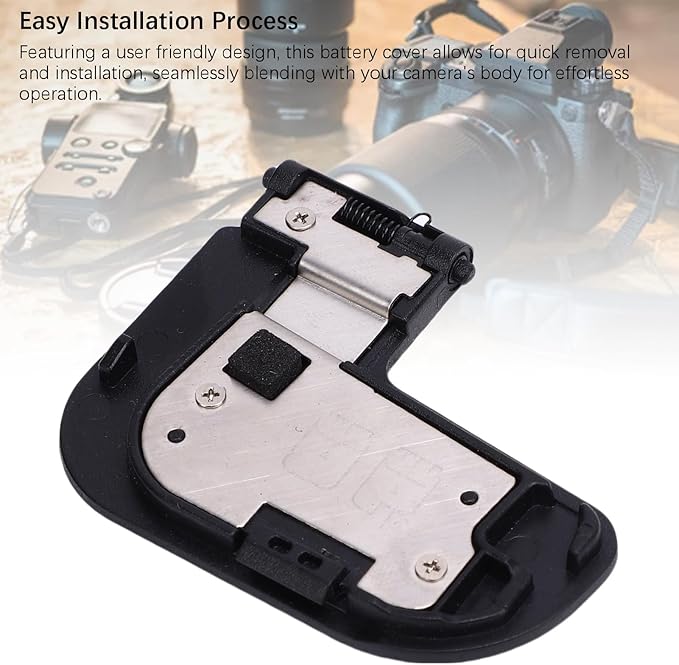 Diyeeni Replacement Battery Door Cover Lid for EOSR R7 Camera, Snap on Battery Door Chamber Cover Lid, Quick Removal and Installation
