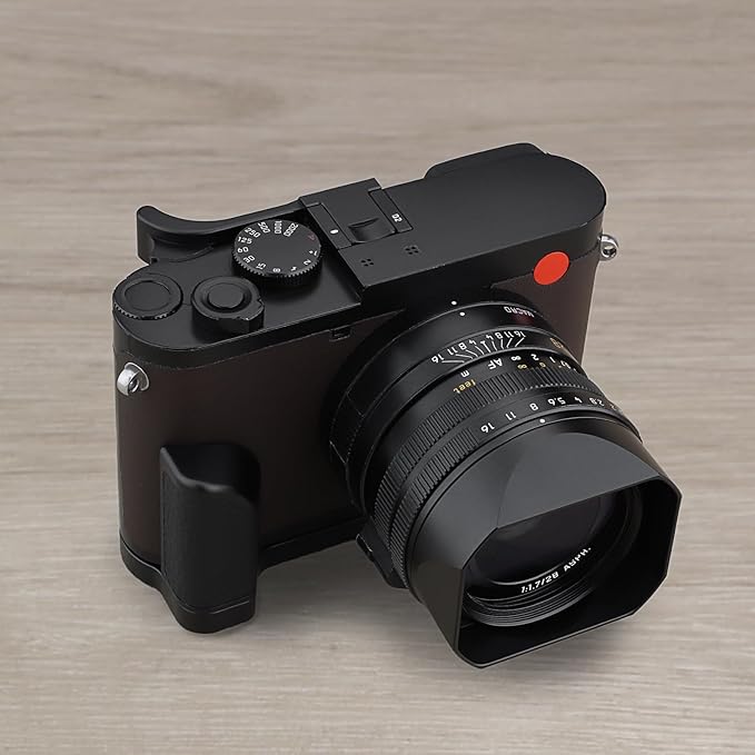 Haoge Metal Thumbs Up Hand Grip for Leica Q2 Camera Black THB-QB Hot Shoe Thumb Up Rest