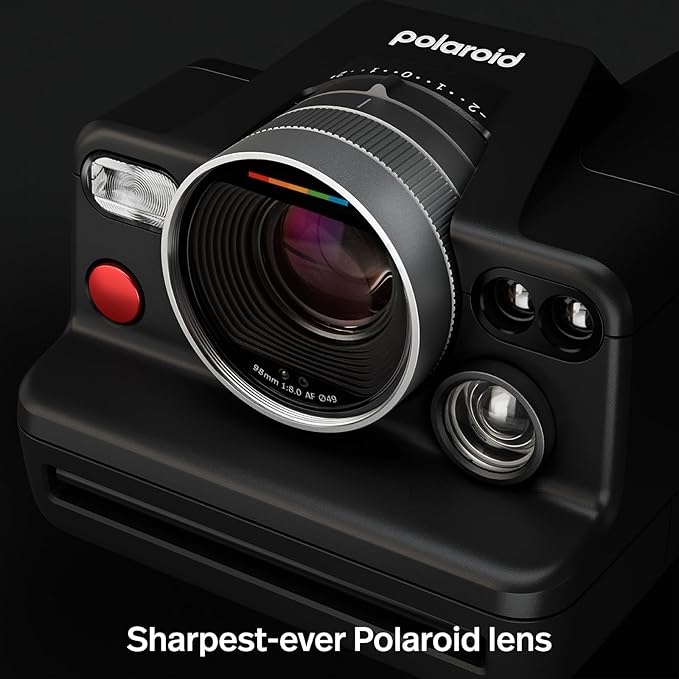 Polaroid I-2 Instant Camera Bundle with Color i-Type Film Double Pack (16 Photos) - Full Manual Control, app Enabled Analog Instant Camera with Polaroid's sharpest 3-Element Lens (6444)