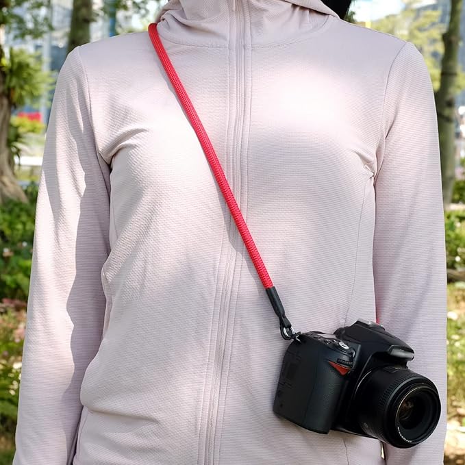 Vintage Camera Neck Strap,Nylon Rope Camera Shoulder Straps for Photographers Film DSLR