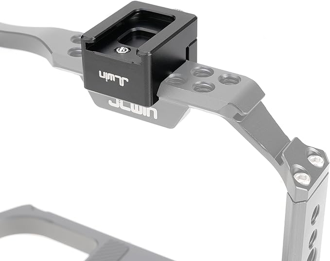 FocusFoto Quick Release NATO Clamp to Cold Shoe Mount Adapter for NATO Rail Silder, Camera Cage, Stabilizers, Compatible with DJI Ronin RSC2, RS3, RS3 Pro, RS3 Mini, RS4, and RS4 Pro Gimbal