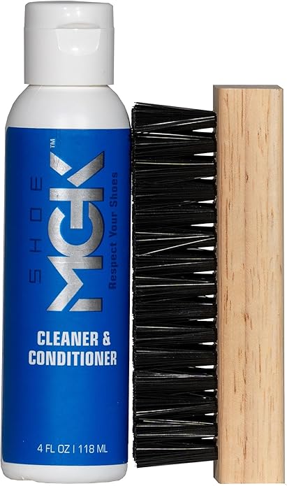 Shoe MGK Starter Shoe Cleaner Kit - Shoe Cleaner & Conditioner for All Shoes, Premium Shoe Brush