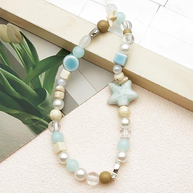 Beaded Camera Wrist Strap Cute Digital Camera Charm Lanyard Phone Chain Keychain Beaded Phone Lanyard Bag Charm