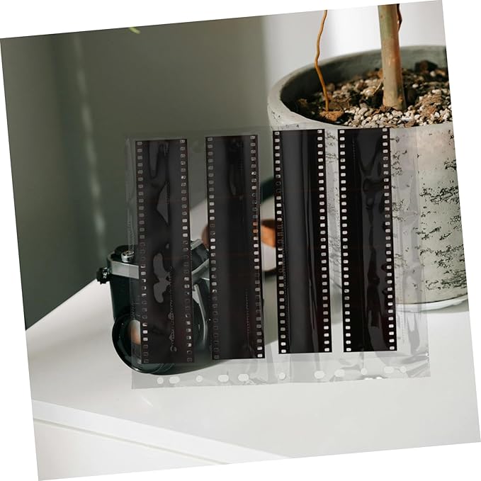 10pcs Negative Sleeves for Photos Document Pouches Heavy Duty Page Protectors for Storage of Film and Negatives