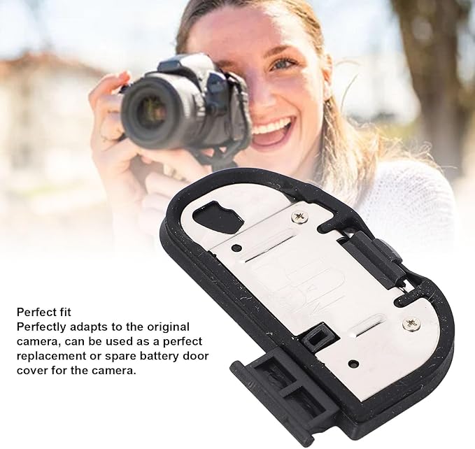 Battery Door Cover Lid Cap for Camera, Replacement Battery Compartment Cover for SLR Cameras