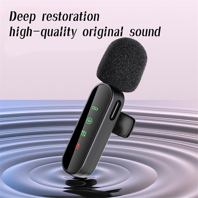 3 in 1/Four in one Wireless Lavalier Microphone for iPhone,iPad,Android,Camera,computer,mini Noise Reduction Recording Mic Ultra-Low Delay,for Vlog/ TikTok/YouTube Live Stream (Upgrade 4mic)